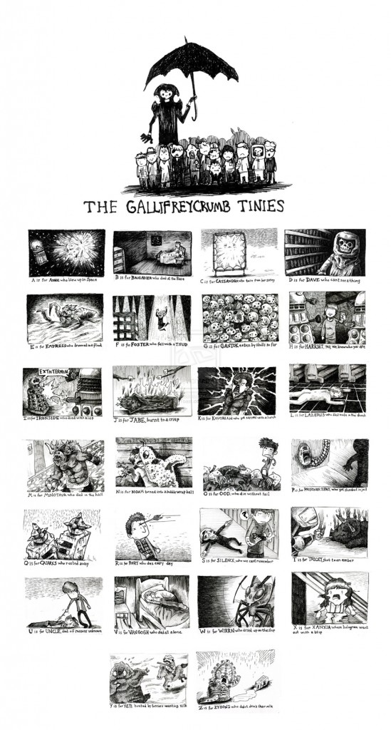 Alfabeto Doctor Who Gallifreycrumb